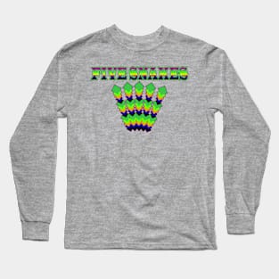 Five Snakes Long Sleeve T-Shirt